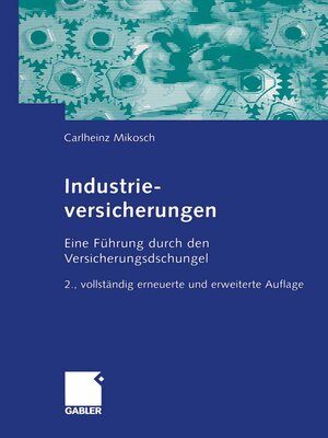 cover image of Industrieversicherungen